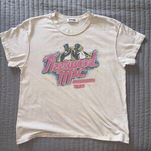 🎸Fleetwood Mac American Tour Tee - Dirty White (Size L) Daydreamer🤍